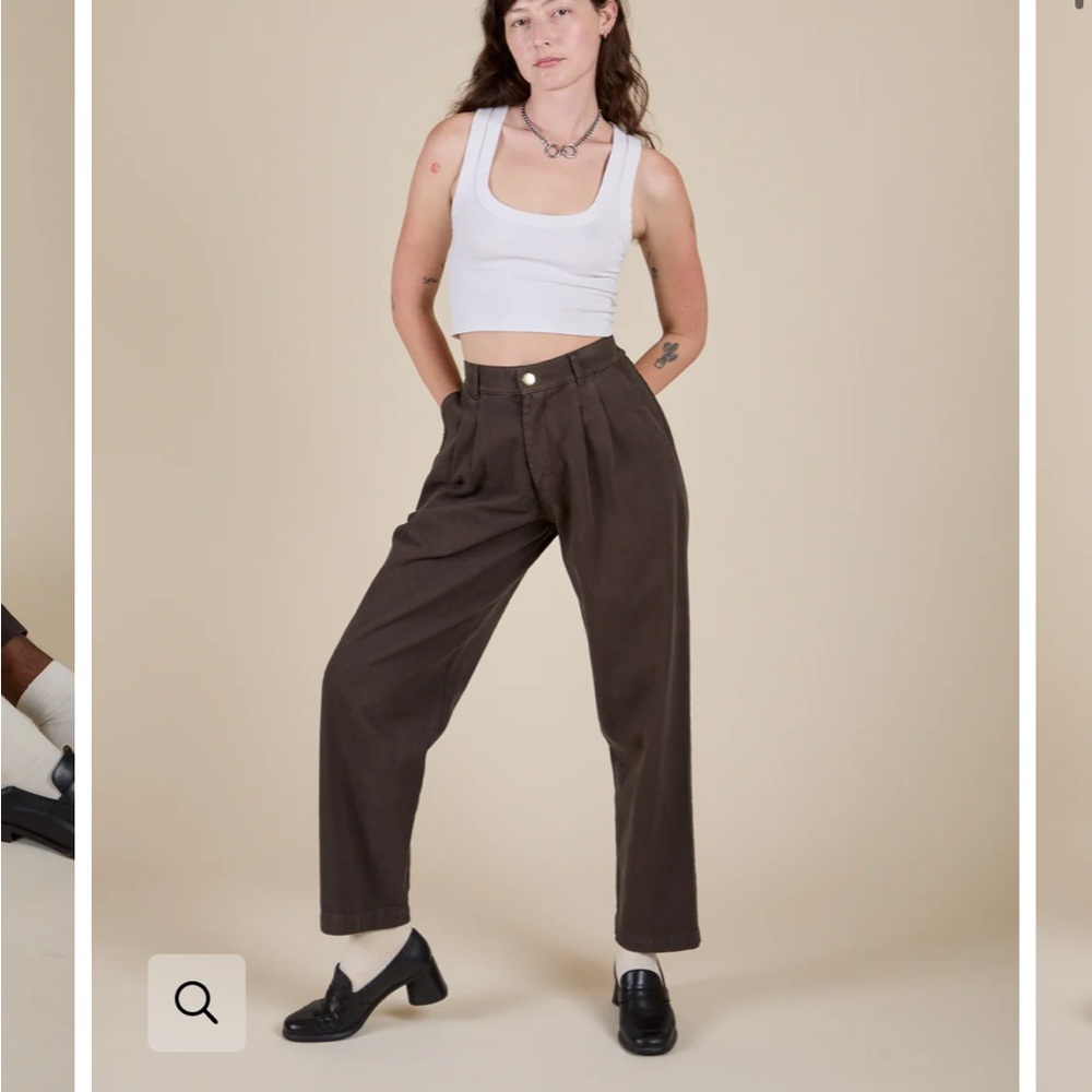 Big Bud Press Heavy Weight Trousers Espresso Brown
